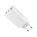 ColorWay Мережевий зарядний пристрій ColorWay GaN Mini 100W PD Port PPS USB (USB-2C1A) White (CW-CHS061PD-WT)