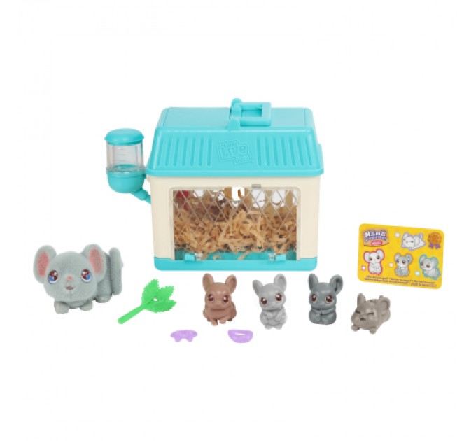 Moose Ігровий набір Moose Little Live Мама-сюрприз Миша (26510)