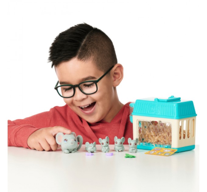 Moose Ігровий набір Moose Little Live Мама-сюрприз Миша (26510)