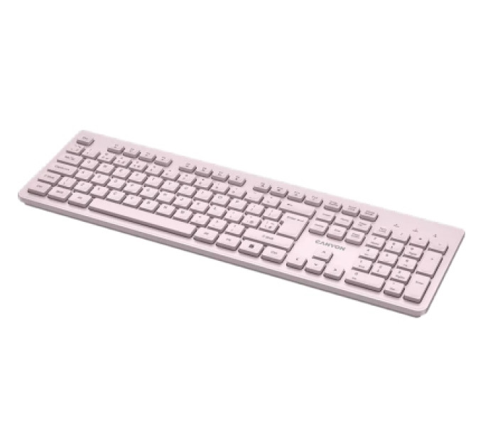 Canyon Клавіатура Canyon HKB-W01 Silent Wireless UA Beige (CNS-HKBW01BG)