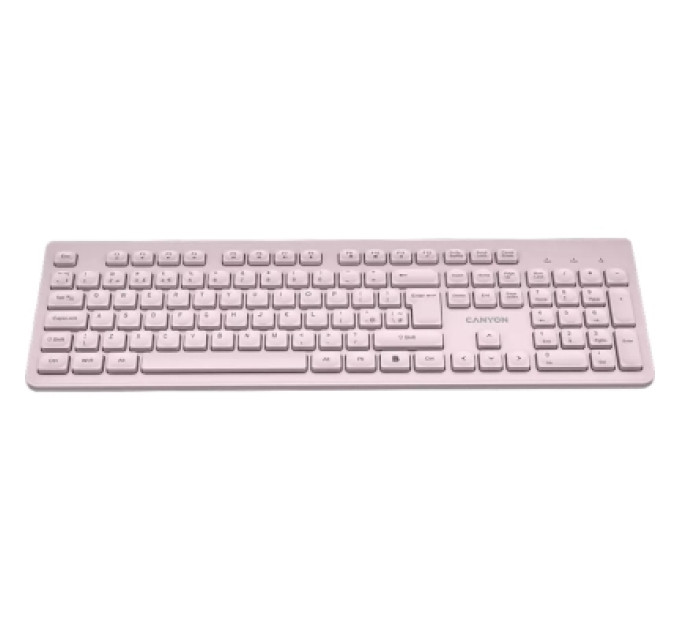 Canyon Клавіатура Canyon HKB-W01 Silent Wireless UA Beige (CNS-HKBW01BG)