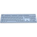 Canyon Клавіатура Canyon HKB-W01 Silent Wireless UA Blue (CNS-HKBW01BL)
