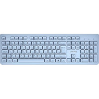 Клавіатура Canyon HKB-W01 Silent Wireless UA Blue (CNS-HKBW01BL)