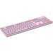 Canyon Клавіатура Canyon HKB-W01 Silent Wireless UA Pink (CNS-HKBW01P)