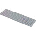 Canyon Клавіатура Canyon HKB-W11 Slim Dual Mode Wireless/Bluetooth RGB UA Grey (CNS-HBTK11G)
