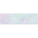 Canyon Клавіатура Canyon HKB-W11 Slim Dual Mode Wireless/Bluetooth RGB UA White (CNS-HBTK11W)