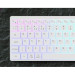 Canyon Клавіатура Canyon HKB-W11 Slim Dual Mode Wireless/Bluetooth RGB UA White (CNS-HBTK11W)