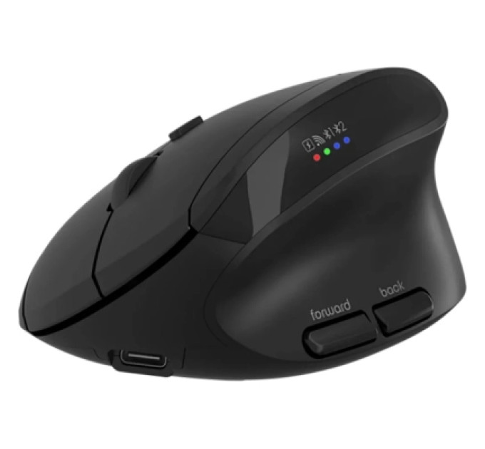 Canyon Мишка Canyon MW-25 LED Silent Wireless/Bluetooth Black (CNS-CMSW25)