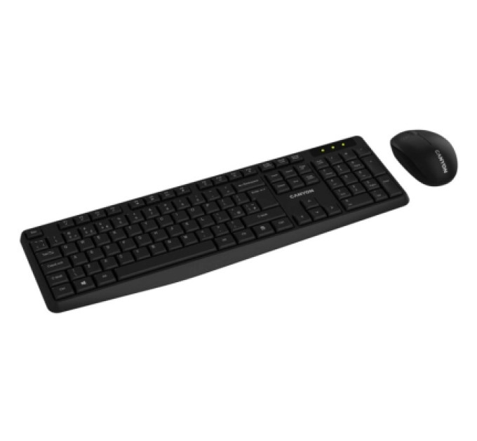 Canyon Комплект Canyon SET-W01 Wireless Black (CNE-HSETW01)