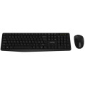 Canyon Комплект Canyon SET-W01 Wireless Black (CNE-HSETW01)