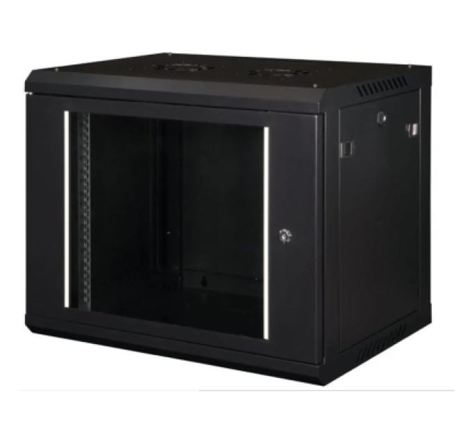 Hypernet Шафа настінна Hypernet 9U 19" 600x600 ProLine (PL-WMNC66-9U-BLACK)