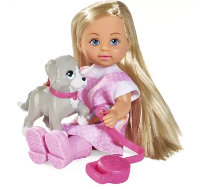 Simba Лялька Simba Еві Прогулянка під дощем з песиком, аксесуарами (5733592)