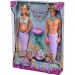 Simba Лялька Simba набір Штеффі-вагітна та Кевін Сім''я русалок з малюком, аксесуари (5733524)