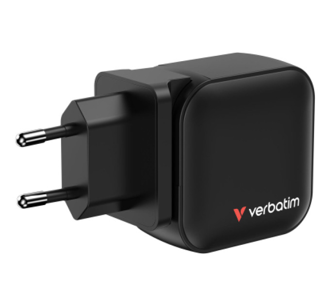 Verbatim Зарядний пристрій Verbatim MiniGaN 70 W 3 ports (2xUSB-C/1xUSB-A) (32229)