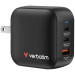 Verbatim Зарядний пристрій Verbatim MiniGaN 70 W 3 ports (2xUSB-C/1xUSB-A) (32229)