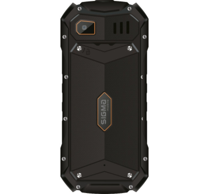 Sigma Мобільний телефон Sigma X-treme PV68 Black Orange (4827798738221)