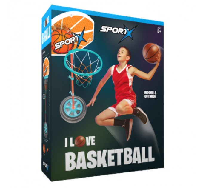 Sportx Ігровий набір Sportx Basketball set Баскетбол (3858892673232)