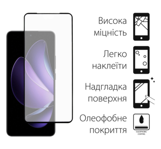 Dengos Скло захисне Dengos 2psc Kit Oppo Reno13 F 4G (DG-TG2P-73)