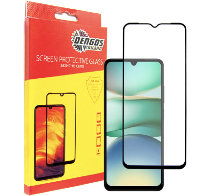 Dengos Скло захисне Dengos Full Glue Xiaomi Redmi A5 (black) (TGFG-399)