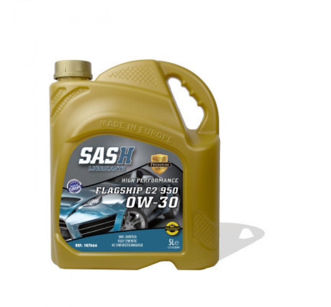 SASH Моторна олива SASH FLAGSHIP 0W30 C2 950 ACEA C2 5л (107666)