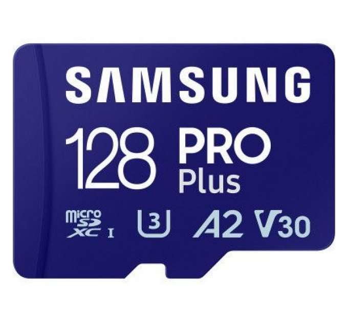 Samsung Карта пам'яті Samsung 128GB microSDXC calss 10 UHS-I V30 Pro Plus (MB-MD128SB/WW)