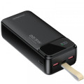 Choetech Батарея універсальна Choetech 30000mAh 22,5W, PD, QC/3.0, USB-C In/out, 2*USB-A (B730-ACBK)