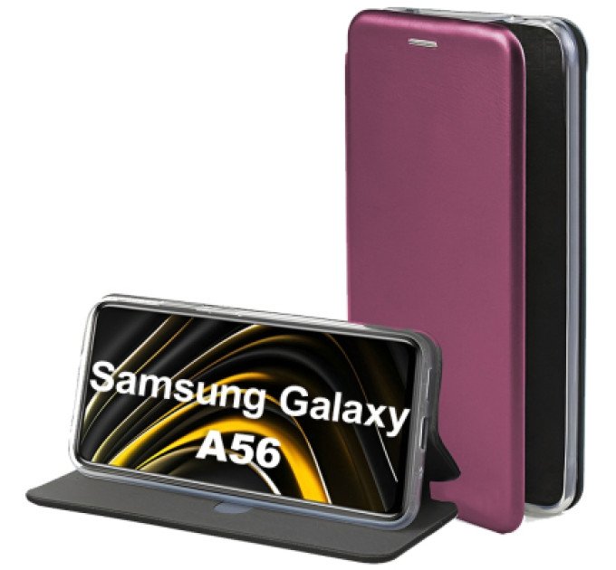 BeCover Чохол до мобільного телефона BeCover Exclusive Samsung Galaxy A56 SM-A566 Red Wine (713425)