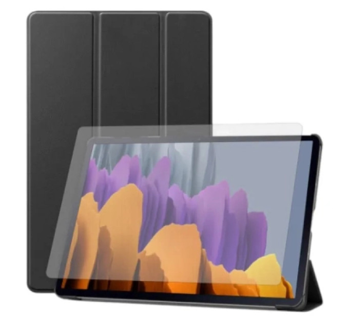 AirOn Чохол до планшета AirOn Premium Samsung Galaxy TAB S7+/S8+ (t970/975/X800/X806) + film Black (4821784622502)