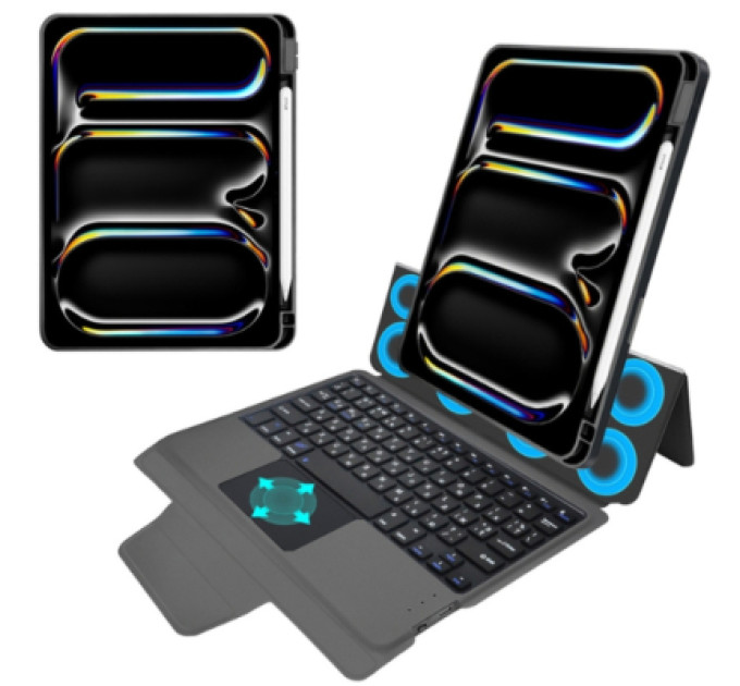 AirOn Чохол до планшета AirOn Premium iPad Pro 13 2024 + keyboard (4822352781231)