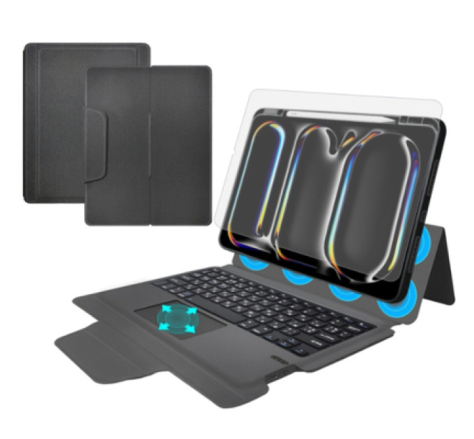 AirOn Чохол до планшета AirOn Premium iPad Pro 13 2024 + keyboard (4822352781231)