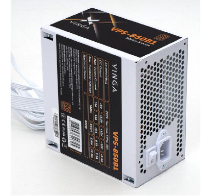 Vinga Блок живлення Vinga 850W (VPS-850B1W)