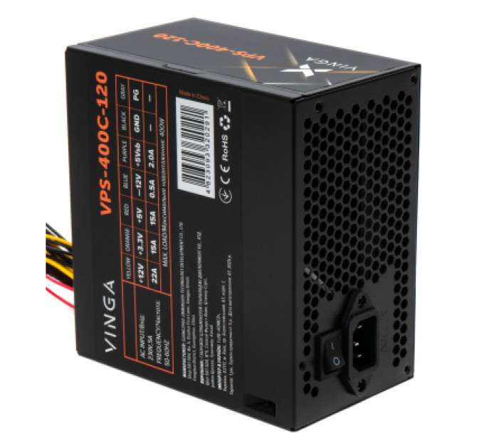 Vinga Блок живлення Vinga 400W ОЕМ (VPS-400С-120)