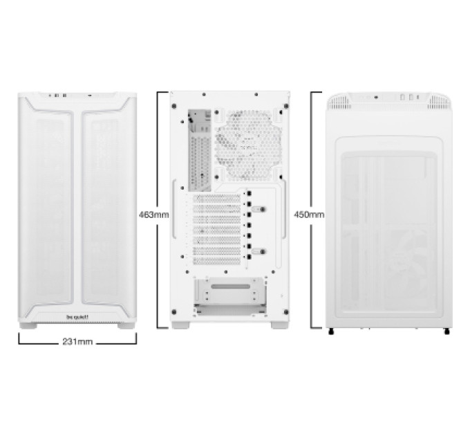 Be quiet! Корпус Be quiet! PURE BASE 501 DX білий (BGW77)