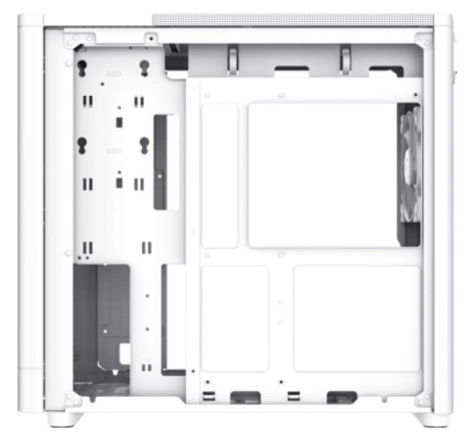 Gamemax Корпус Gamemax P30 WH