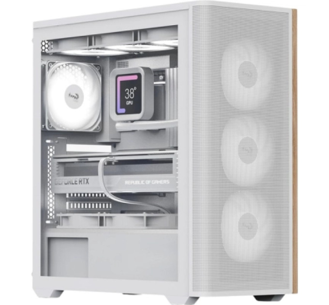 AeroCool Корпус AeroCool D501A-G-WT-v2 White (ACCM-DS01043.21)