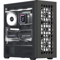 Корпус AeroCool D502A-G-BK-v1 Black (ACCM-DS02043.11)
