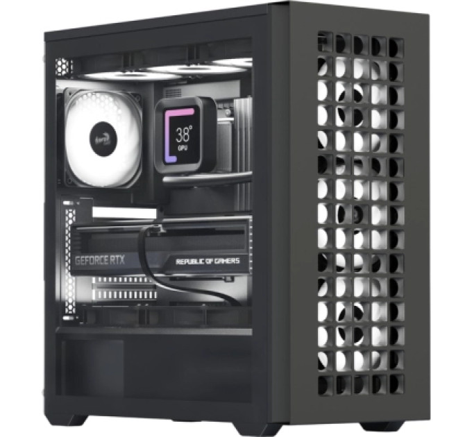 AeroCool Корпус AeroCool D502A-G-BK-v1 Black (ACCM-DS02043.11)