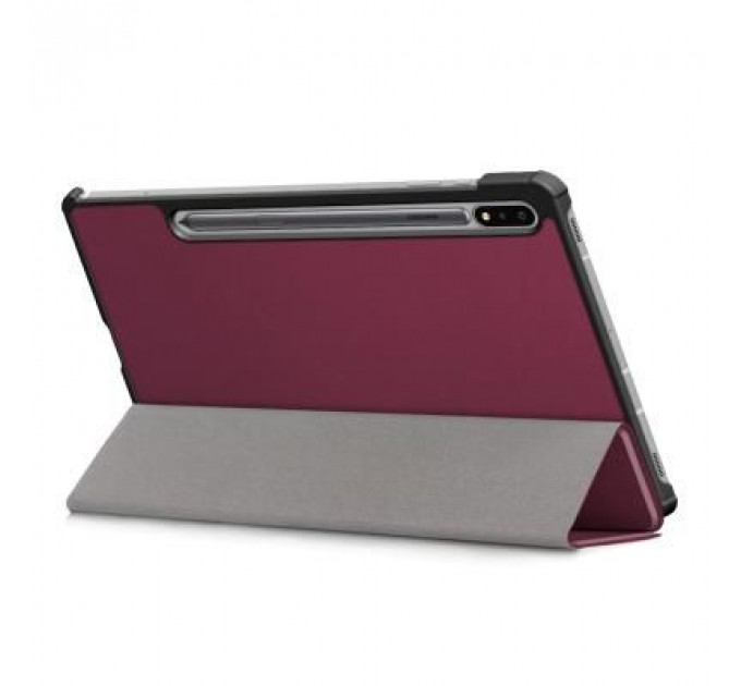 Чохол до планшета BeCover Smart Case Samsung Galaxy Tab S7 (SM-T875)/S8 (SM-X700/SM-X706) Red Wine (705224)