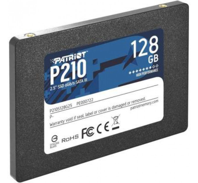 Накопичувач SSD 2.5" 128GB Patriot (P210S128G25)