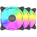 PcCooler Кулер до корпусу PcCooler F3 T120 ARGB BK 3IN1