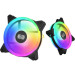 PcCooler Кулер до корпусу PcCooler F3 T120 ARGB BK 3IN1