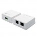 Atcom Комп'ютерна розетка Atcom RJ45 x2 UTP cat.6 (60252)