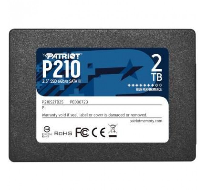 Накопичувач SSD 2.5" 2TB Patriot (P210S2TB25)
