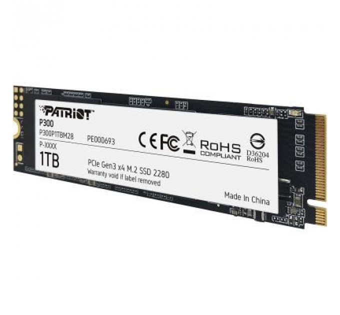 Накопичувач SSD M.2 2280 1TB Patriot (P300P1TBM28)