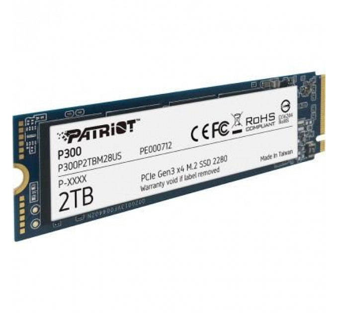 Накопичувач SSD M.2 2280 2TB Patriot (P300P2TBM28)