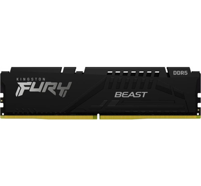 Kingston Модуль пам`яті DDR5 2x32GB/5600 Kingston Fury Beast Black (KF556C36BBE2K2-64)