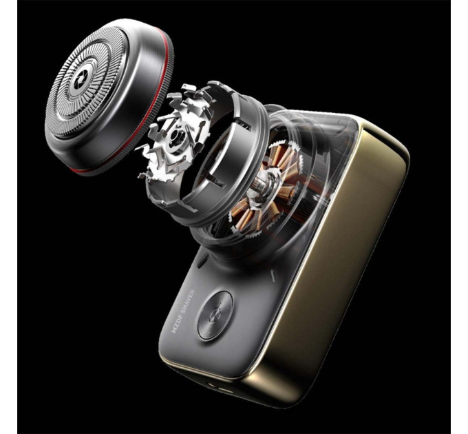 Metz Електробритва Metz Camerist Shaver titanium gold with Bag (MZDF013)