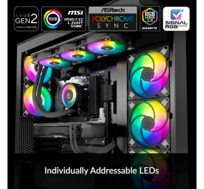 Arctic Система рідинного охолодження Arctic Liquid Freezer III Pro 360 A-RGB (ACFRE00184A)