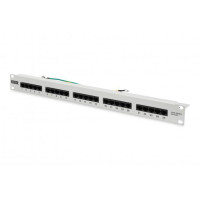 Патч-панель 19" 25xRJ-45 UTP cat.3, 1U Digitus (DN-91325-1)