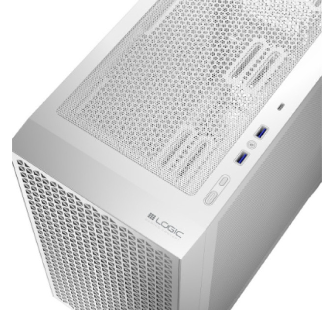 Logic concept Корпус Logic concept DART PRO MINI WHITE MESH (AM-DART-PRO-0000-20)